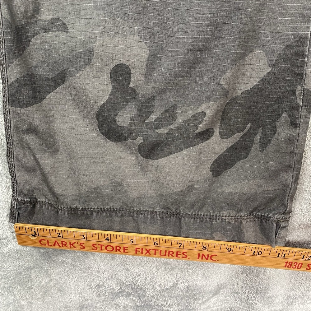 Vintage Polo Jeans Co Ralph Lauren Pants Womens Size 10 Camo Cargo Wide Leg Y2K - Picture 14 of 16